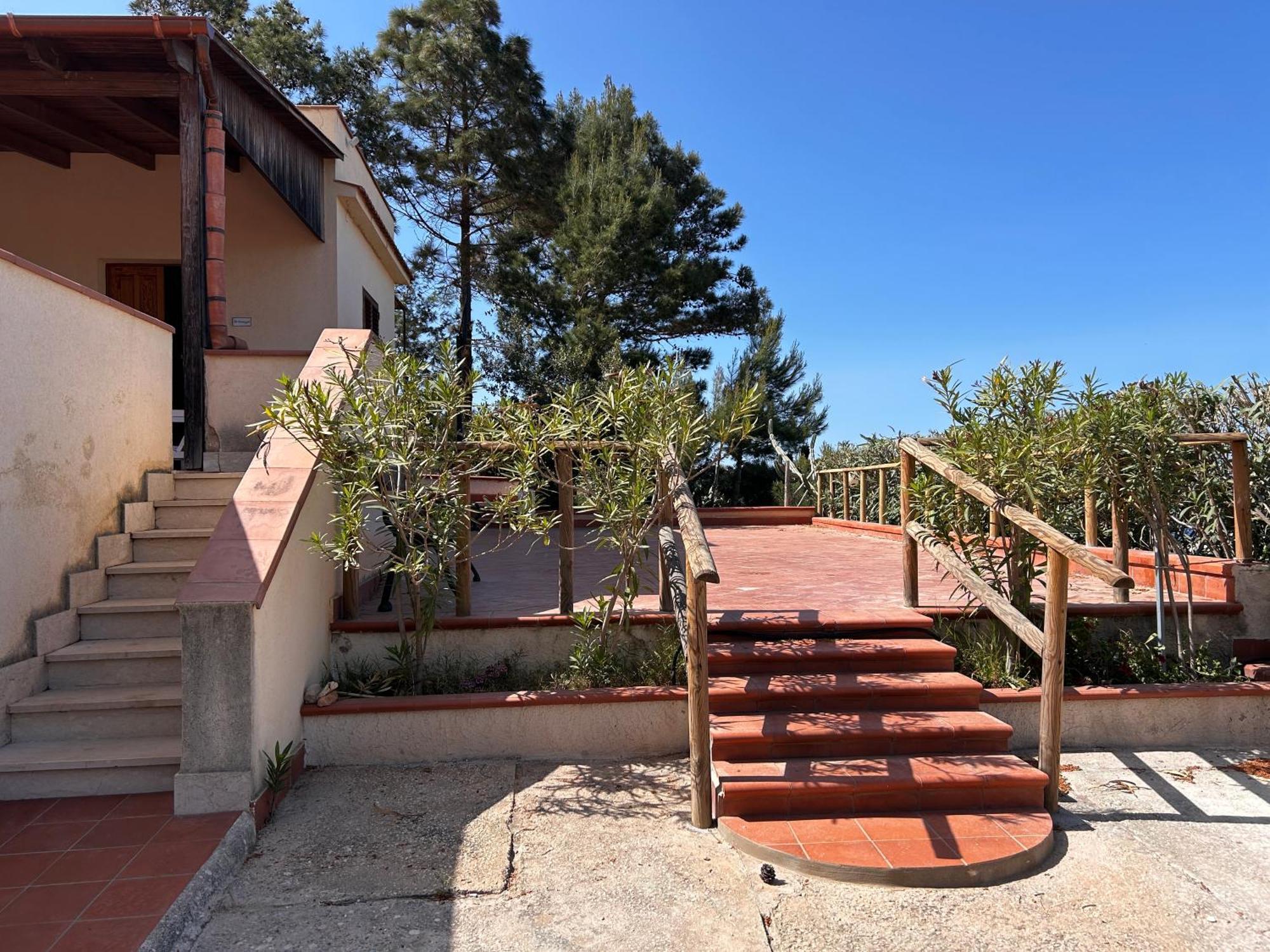 La Pineta Al Mare Apartment Erice Bagian luar foto